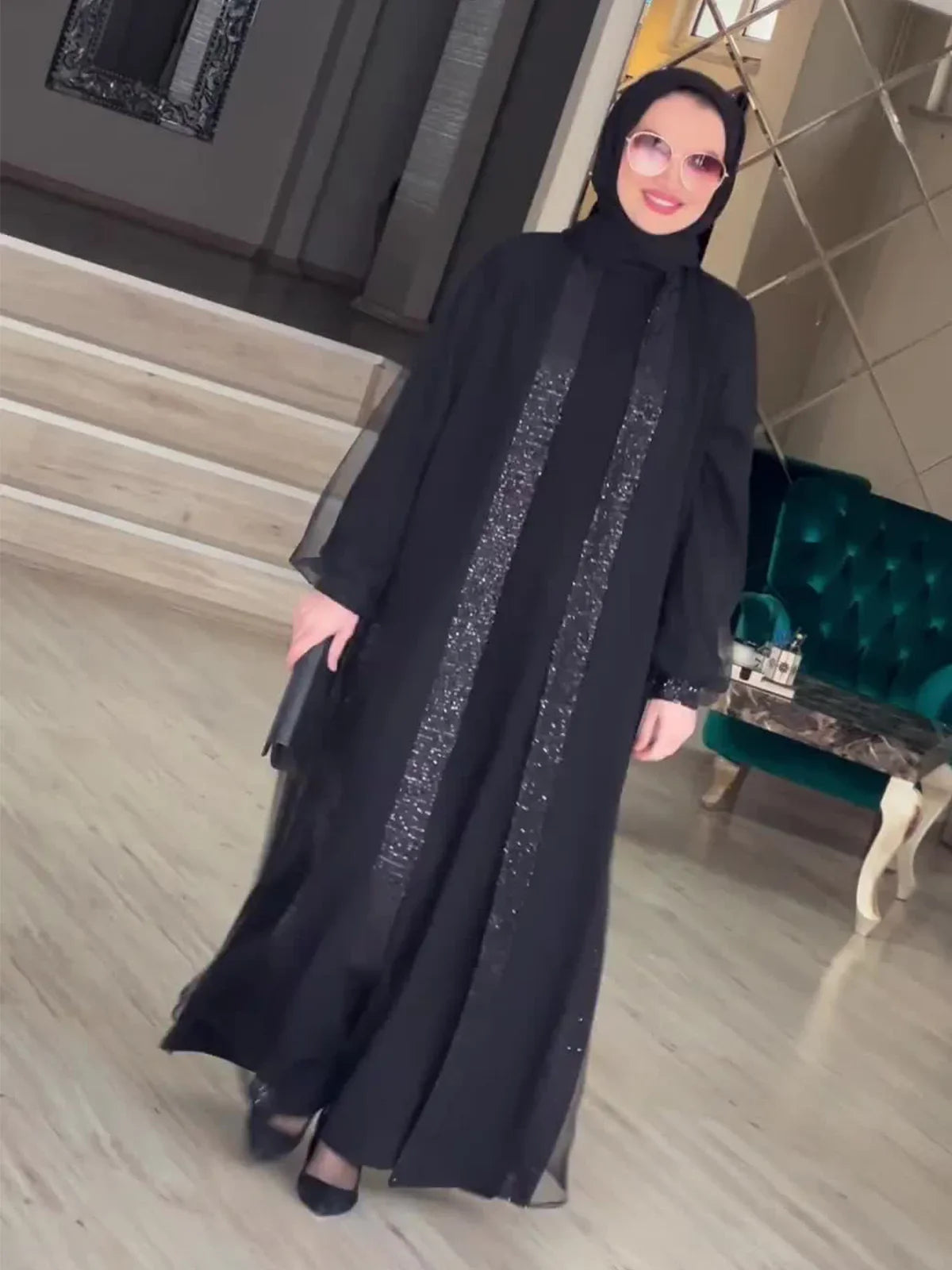 Modest Jalabiya Abaya Dress