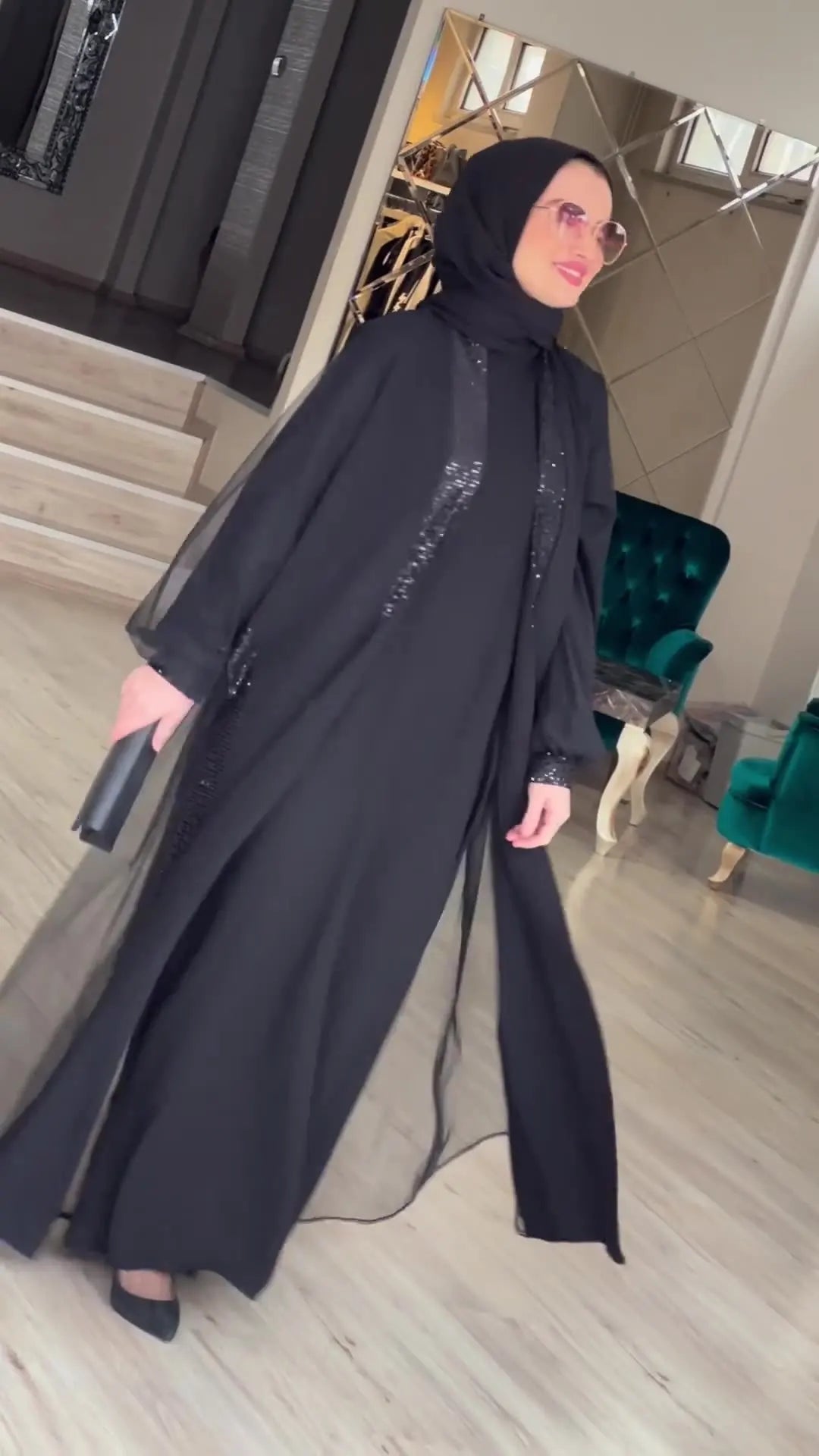 Modest Jalabiya Abaya Dress