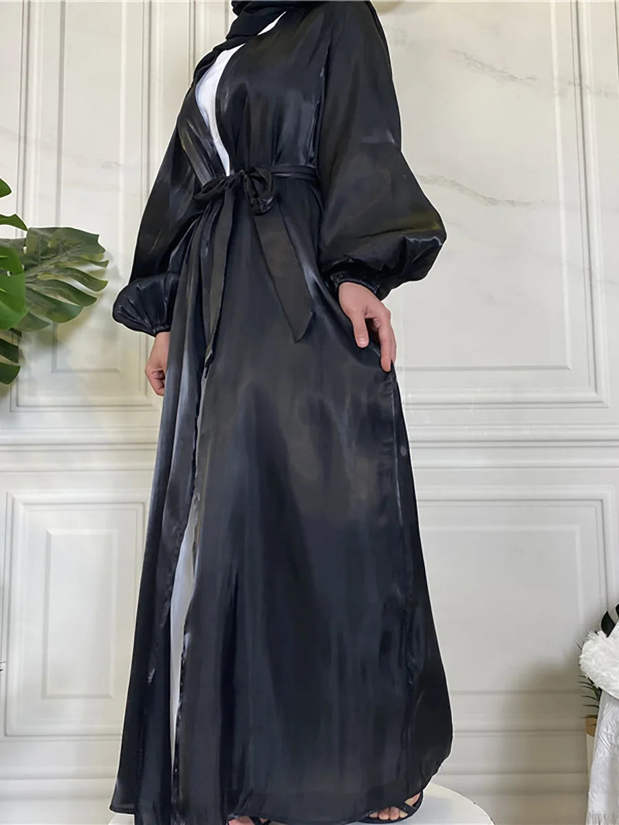 Modest Ramadan Abaya - Purple Kaftan