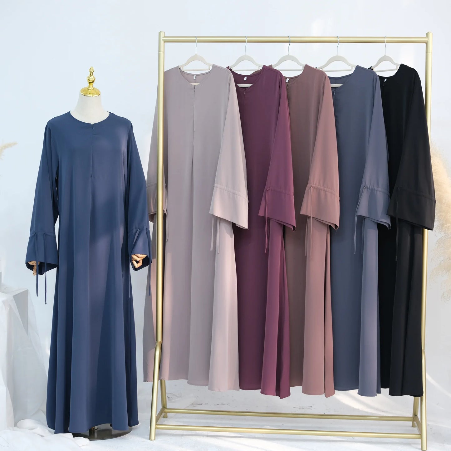 legant Plain Dubai Abaya Dress