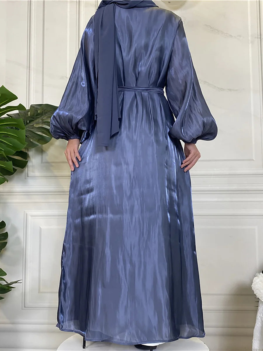 Modest Ramadan Abaya - Purple Kaftan