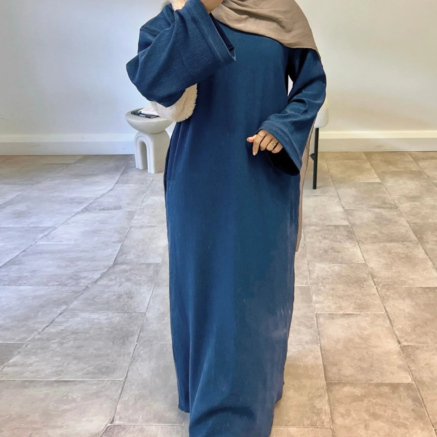 Dubai Style Solid Abaya