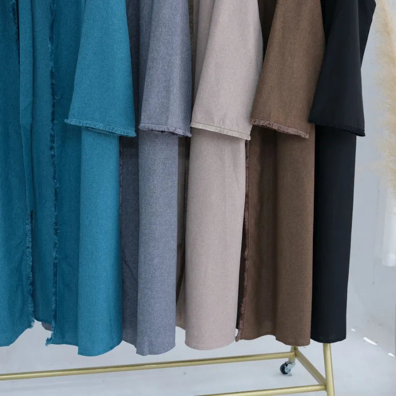 Luxury Tassel Abaya Kaftan Dress