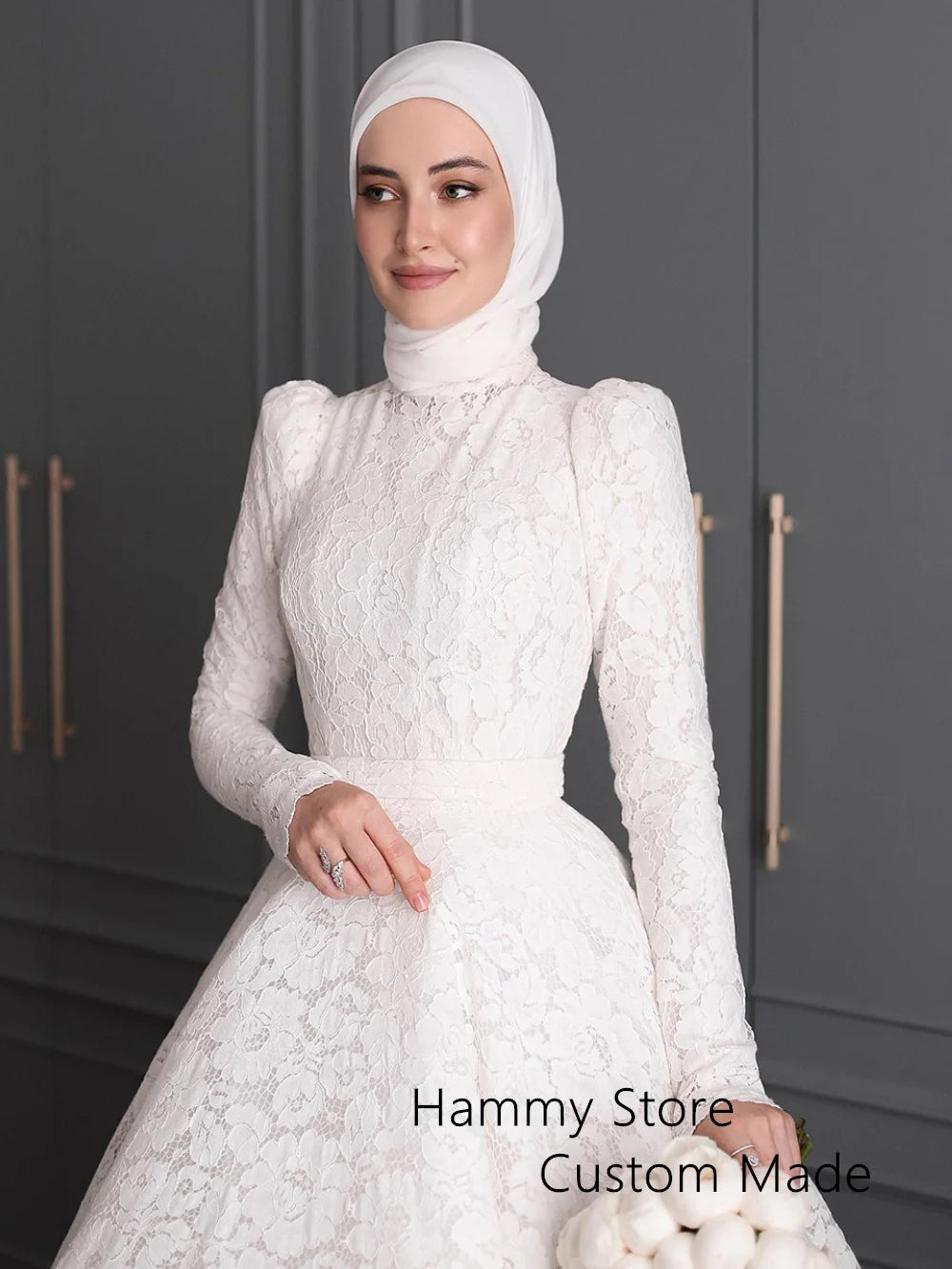 Muslim bridal dress