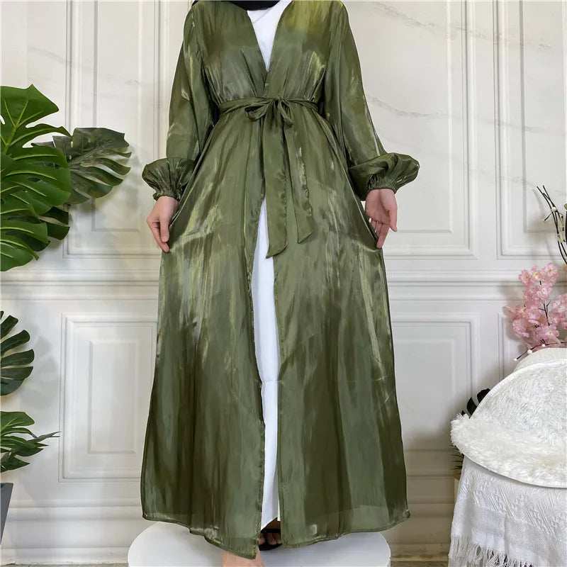 Modest Ramadan Abaya - Purple Kaftan