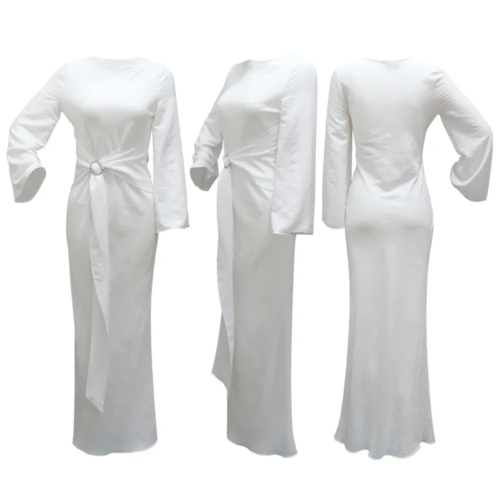 Luxury Tassel Abaya Kaftan Dress