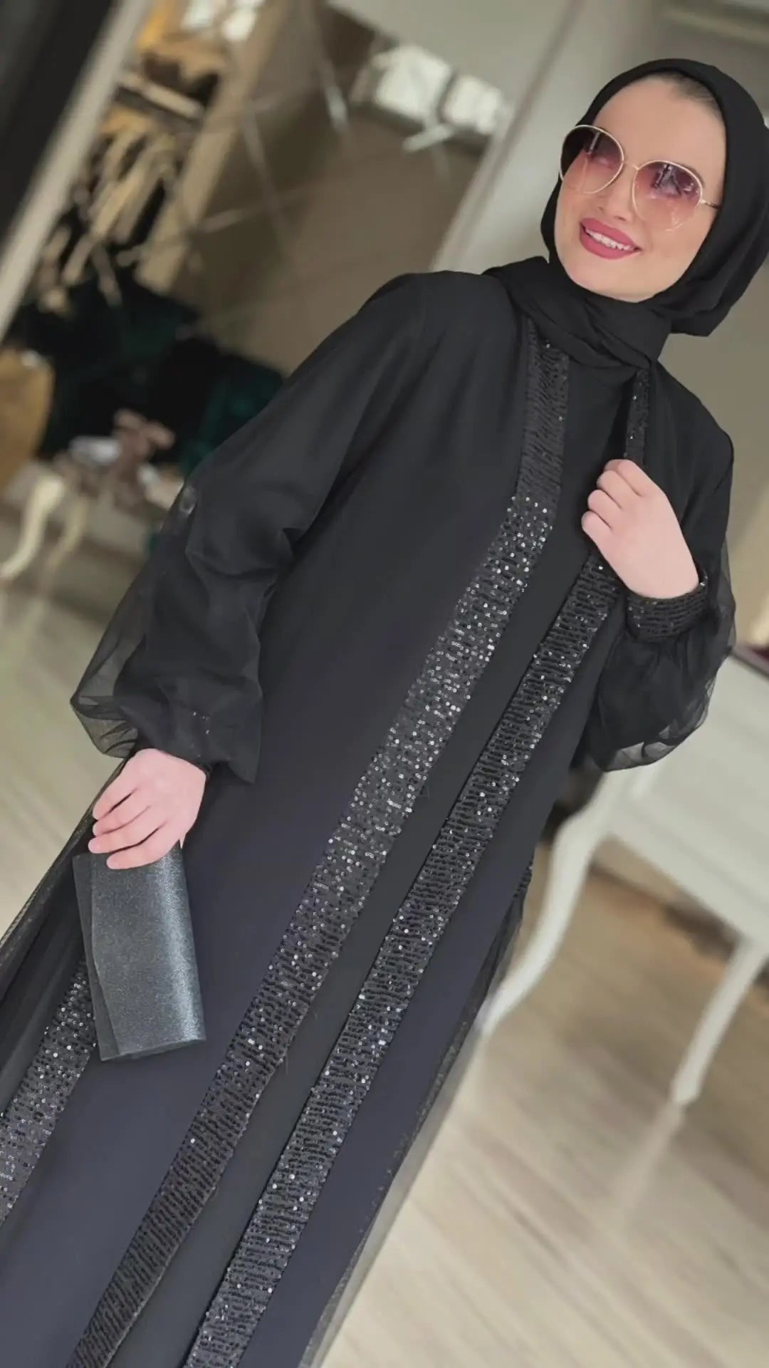 Modest Jalabiya Abaya Dress