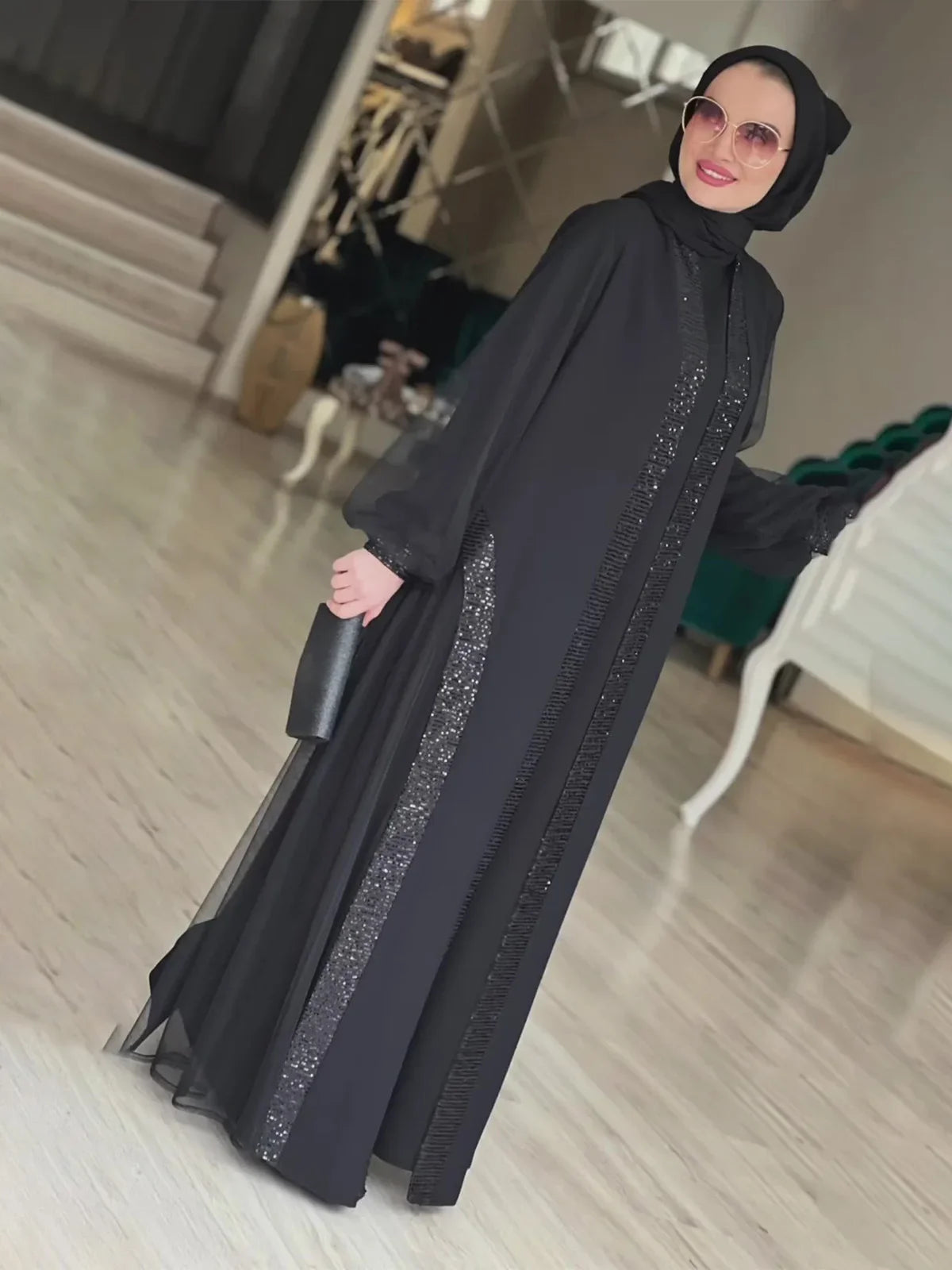Modest Jalabiya Abaya Dress