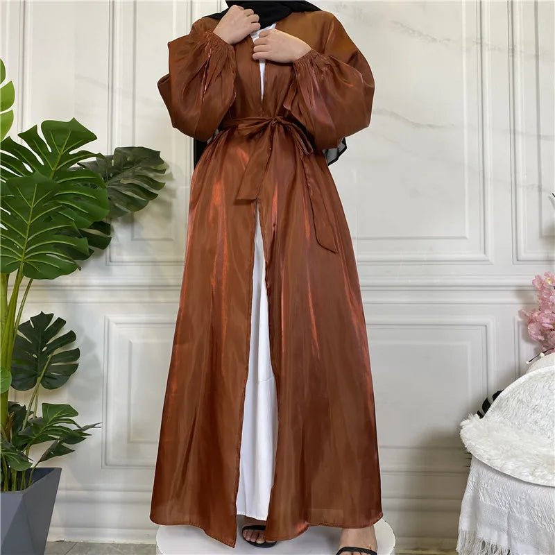 Modest Ramadan Abaya - Purple Kaftan