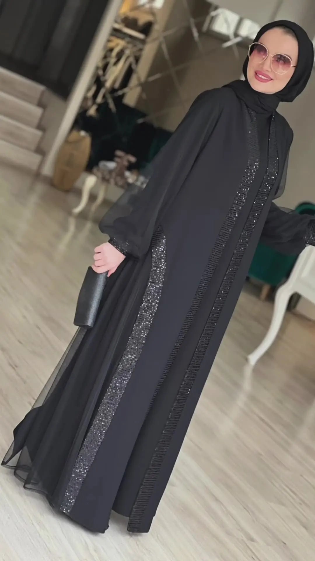 Modest Jalabiya Abaya Dress