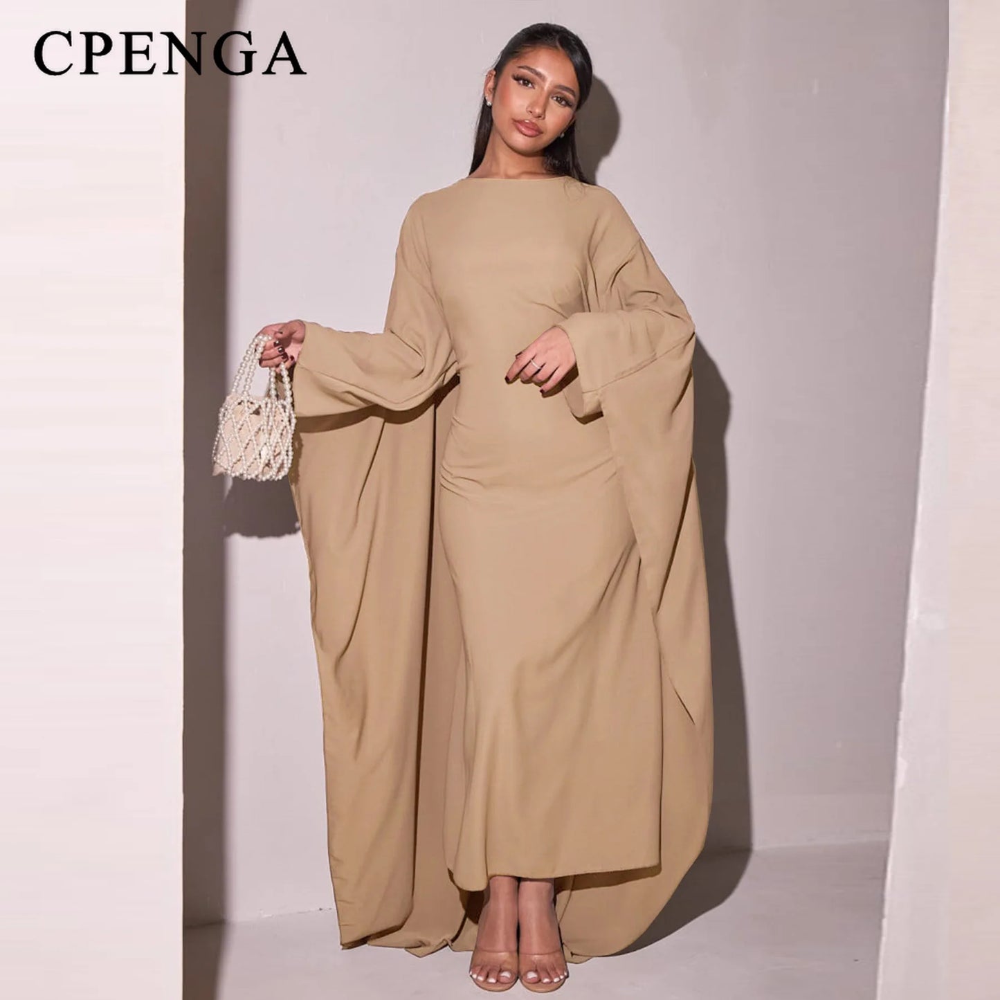 Luxury Satin Dubai Abaya Dress