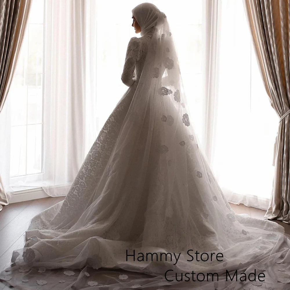 Muslim bridal dress