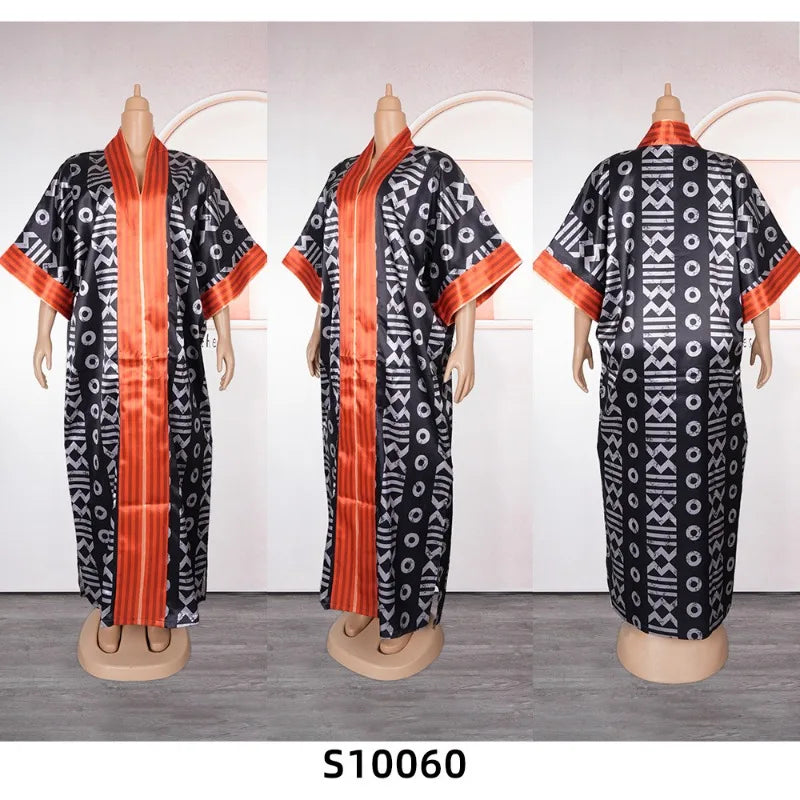 Luxury Dubai Abaya Dress – Moroccan & African Style 2025