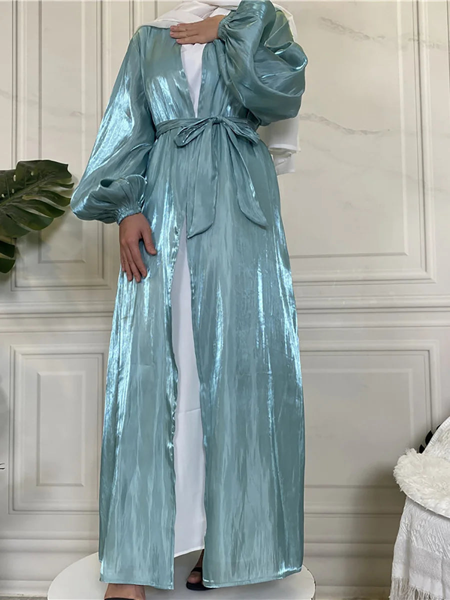 Modest Ramadan Abaya - Purple Kaftan