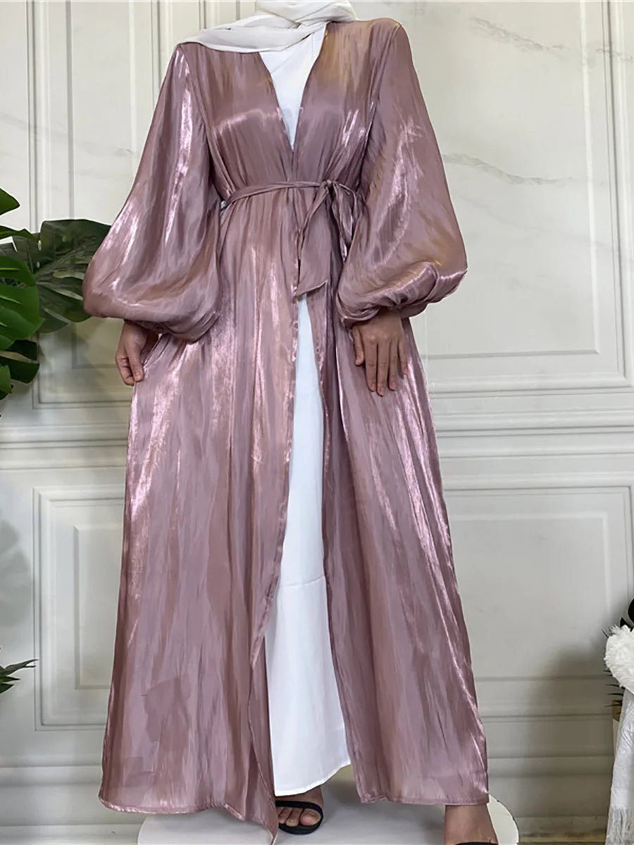 Modest Ramadan Abaya - Purple Kaftan