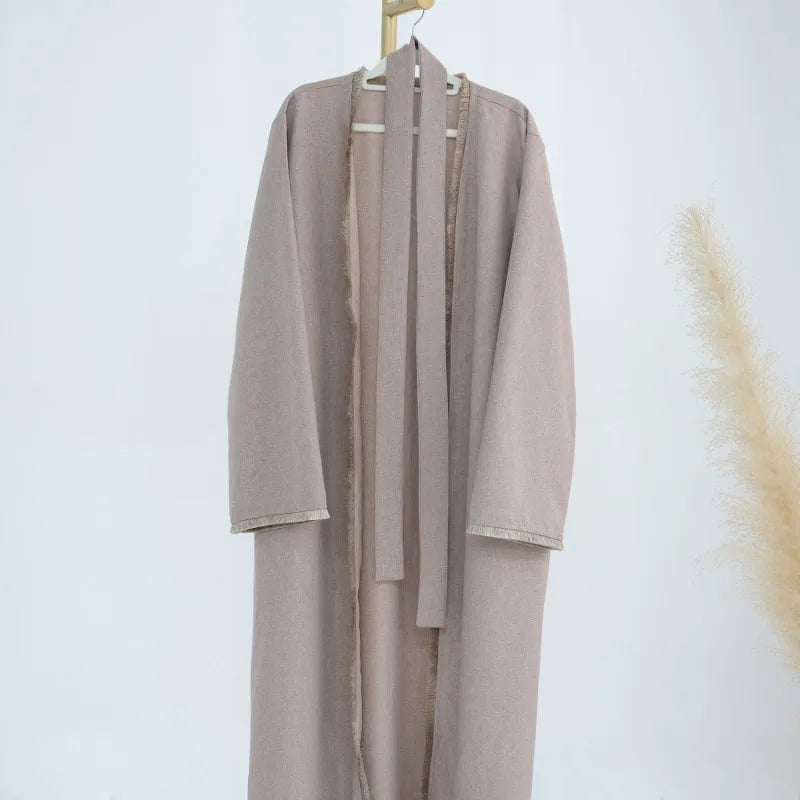 Luxury Tassel Abaya Kaftan Dress