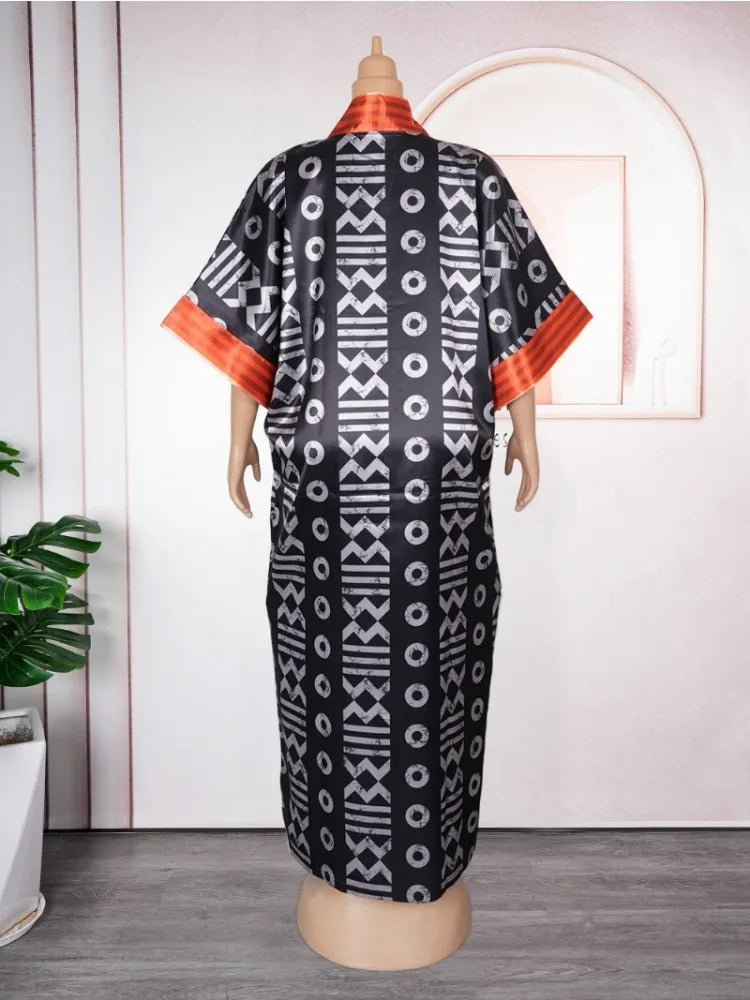 Luxury Dubai Abaya Dress – Moroccan & African Style 2025