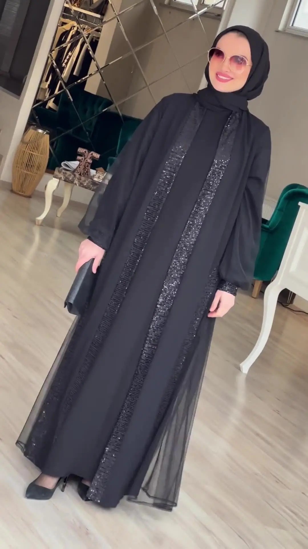 Modest Jalabiya Abaya Dress