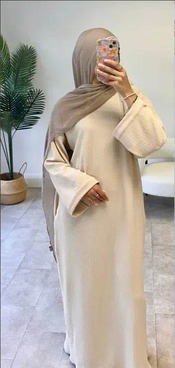 Dubai Style Solid Abaya
