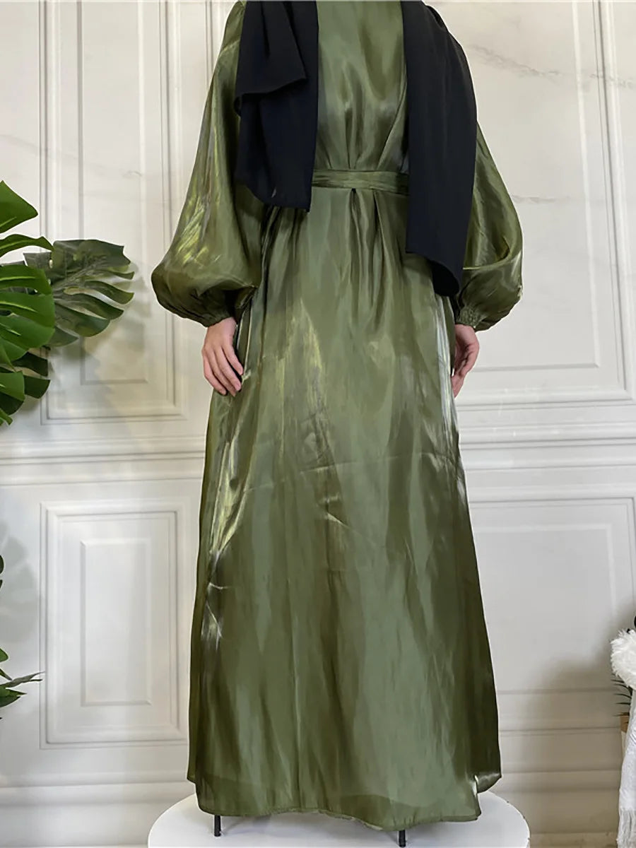 Modest Ramadan Abaya - Purple Kaftan