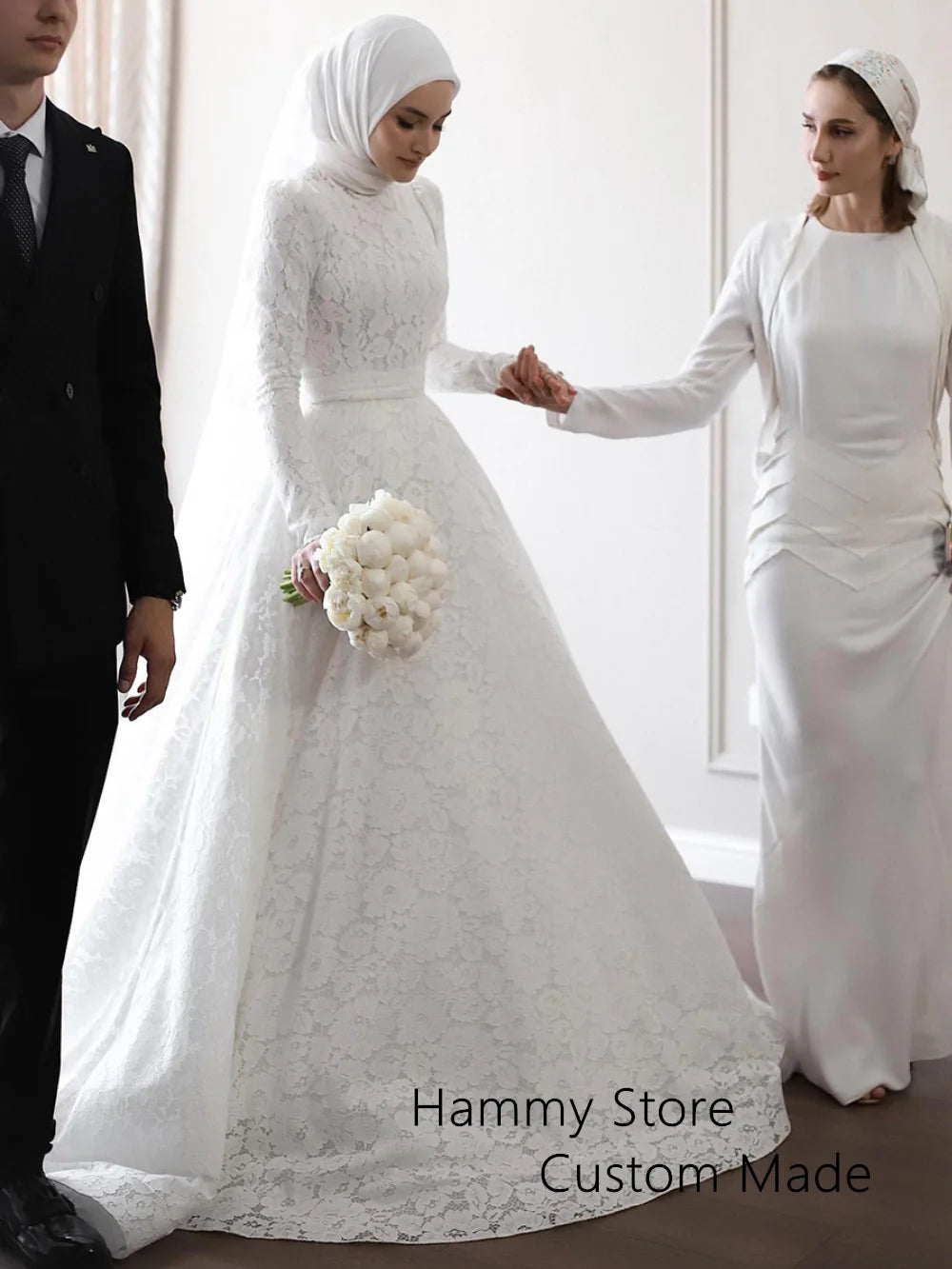 Muslim bridal dress