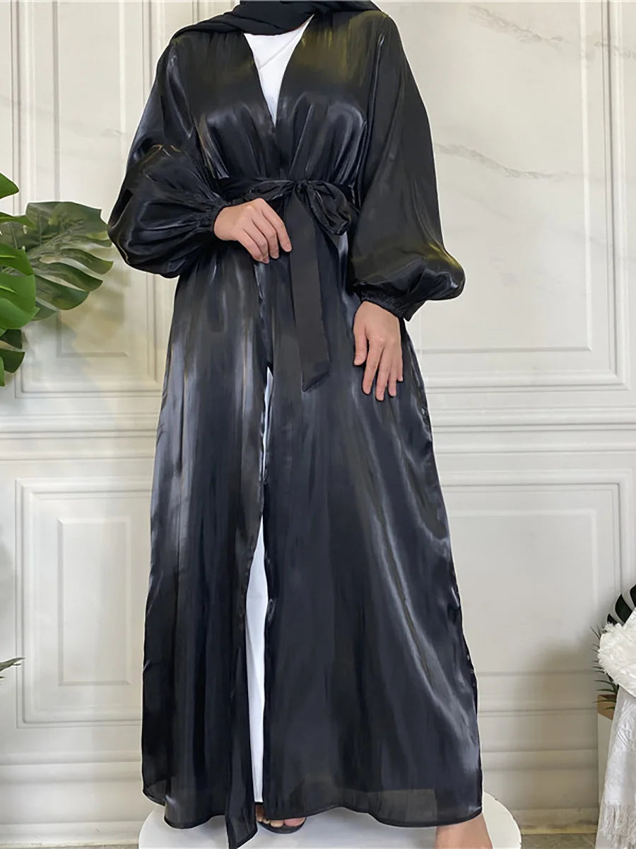 Modest Ramadan Abaya - Purple Kaftan