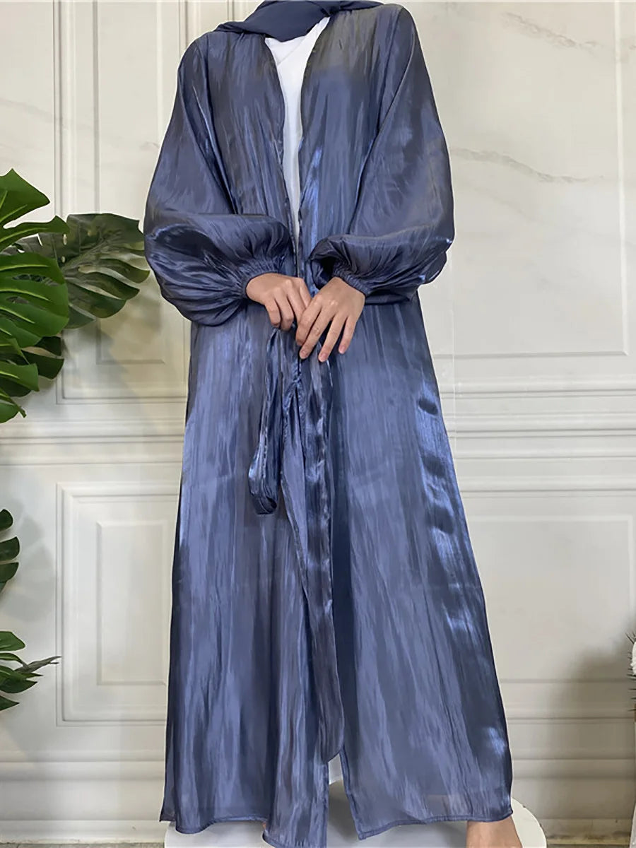 Modest Ramadan Abaya - Purple Kaftan