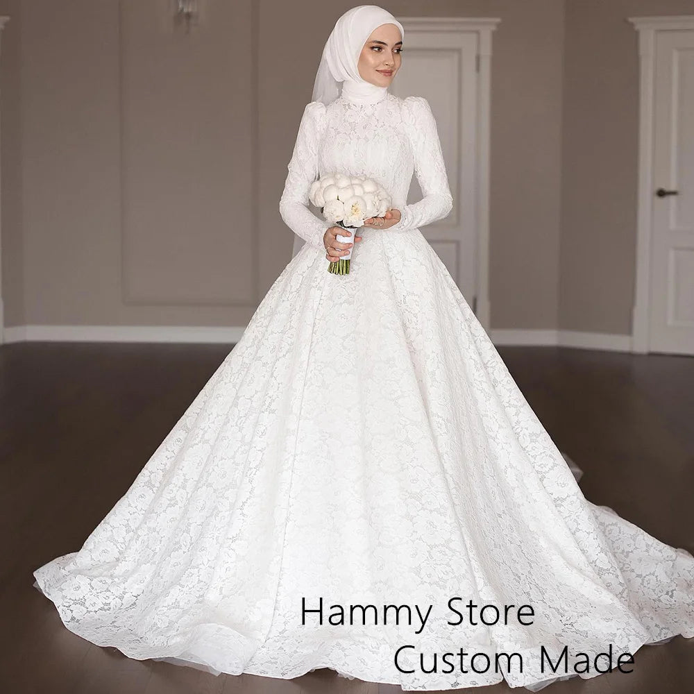 Muslim bridal dress