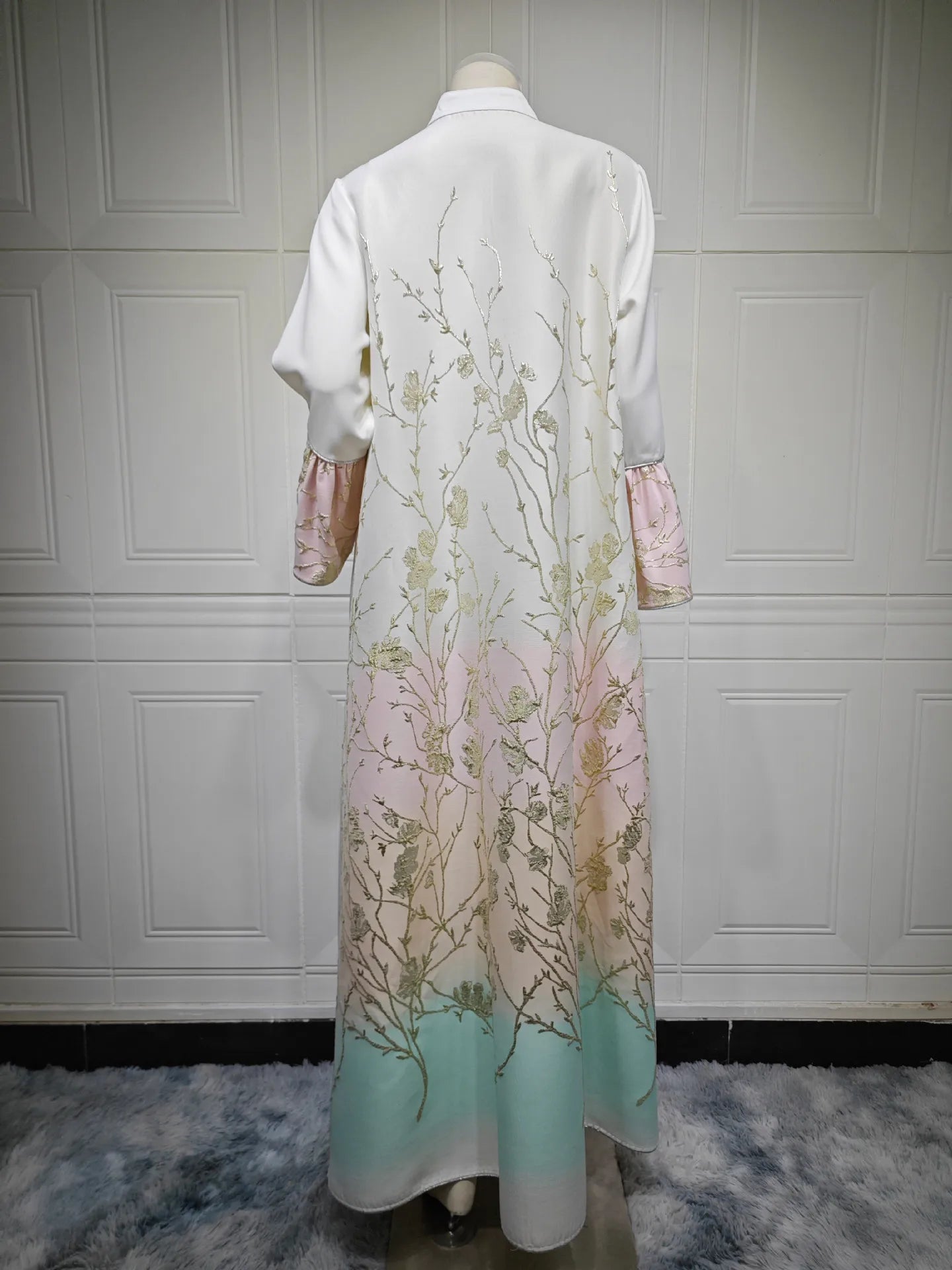 Muslim Dress Elegant long sleeve Dubai Abaya