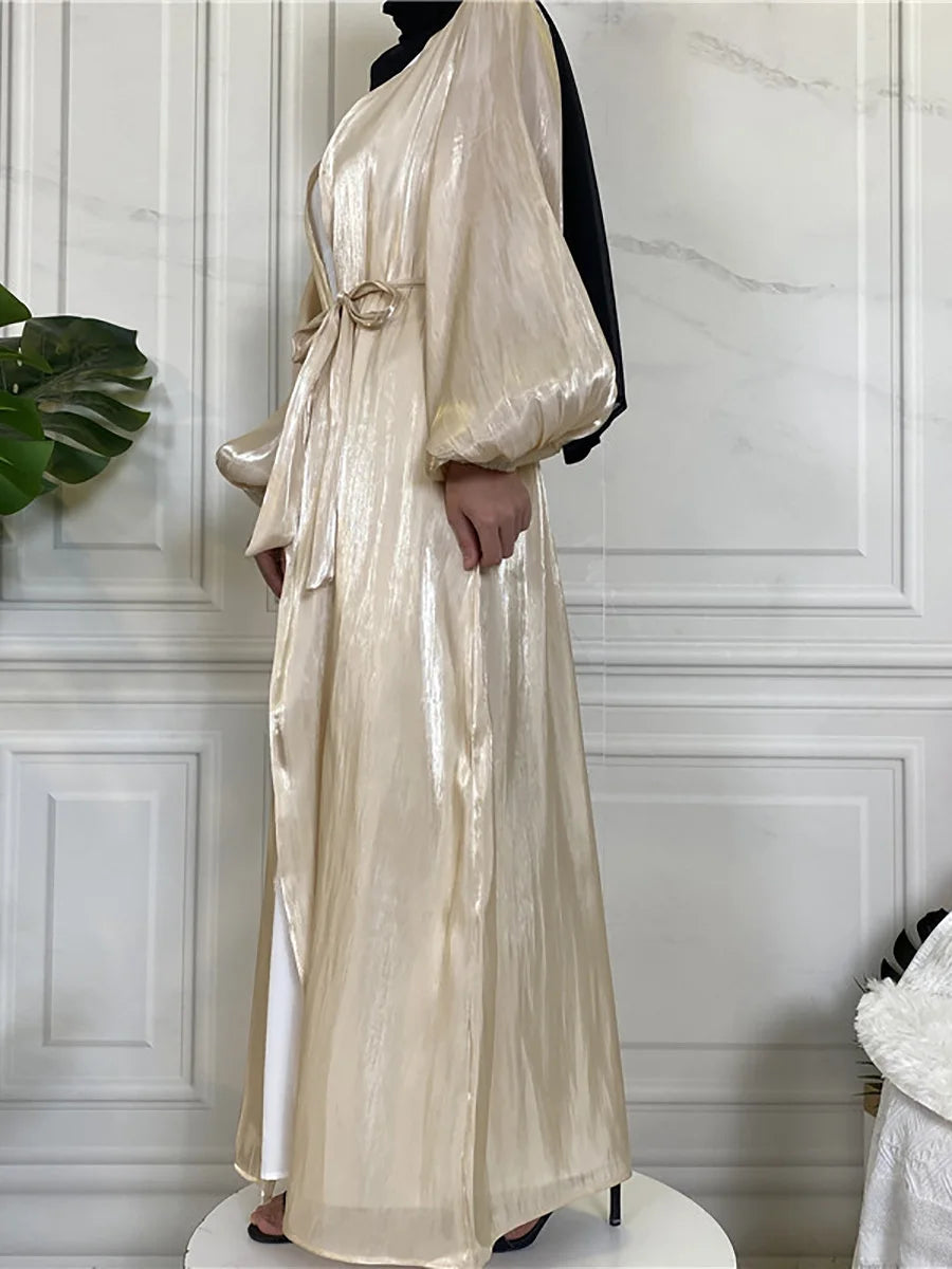 Modest Ramadan Abaya - Purple Kaftan