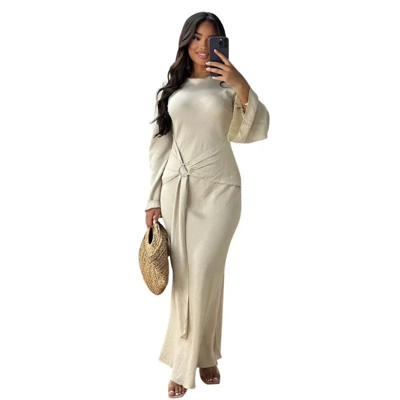 Luxury Tassel Abaya Kaftan Dress