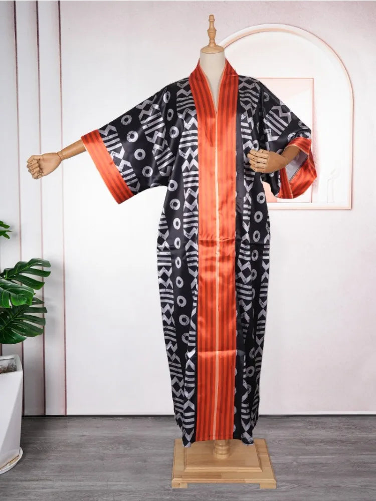 Luxury Dubai Abaya Dress – Moroccan & African Style 2025