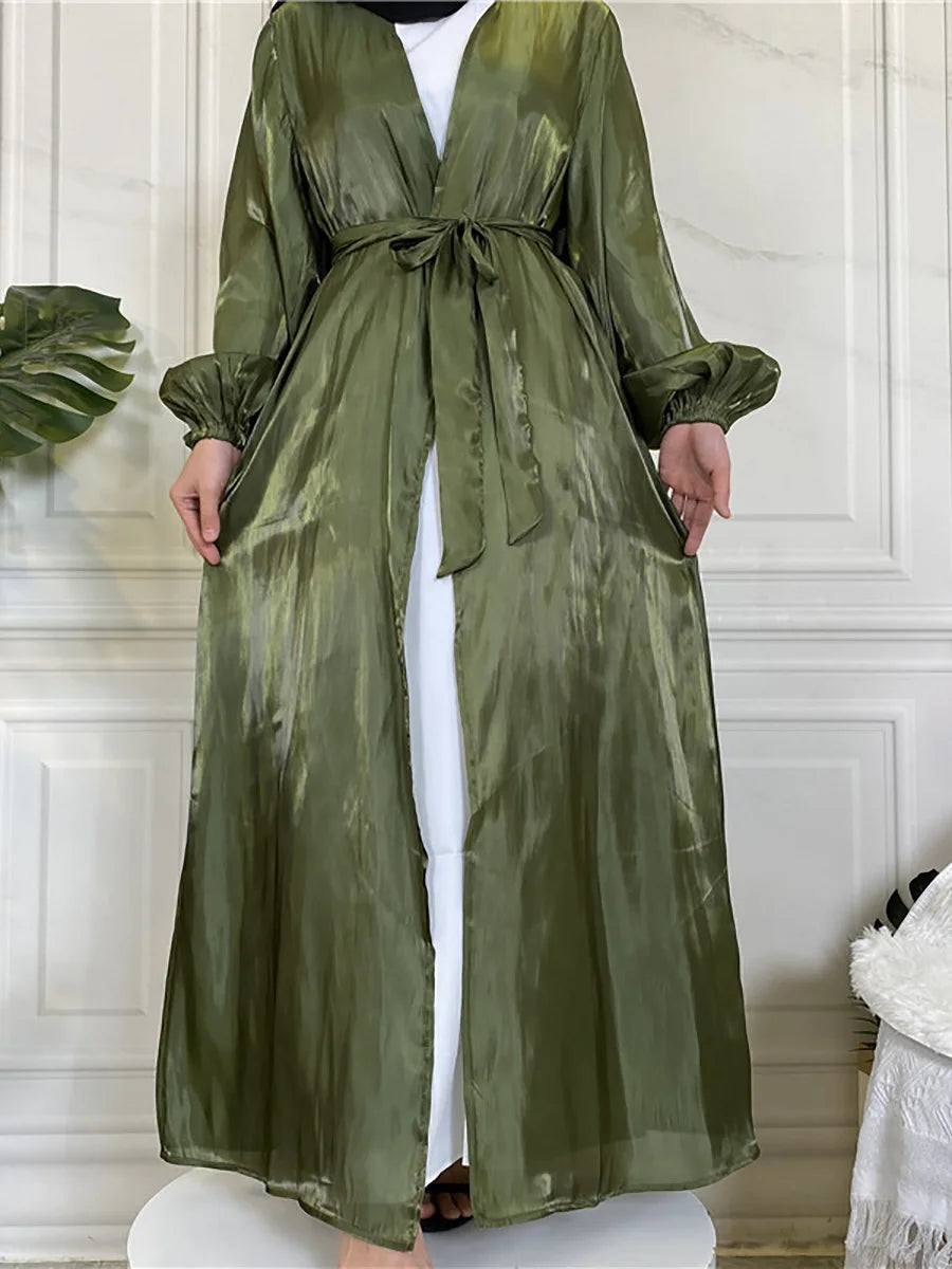 Modest Ramadan Abaya - Purple Kaftan