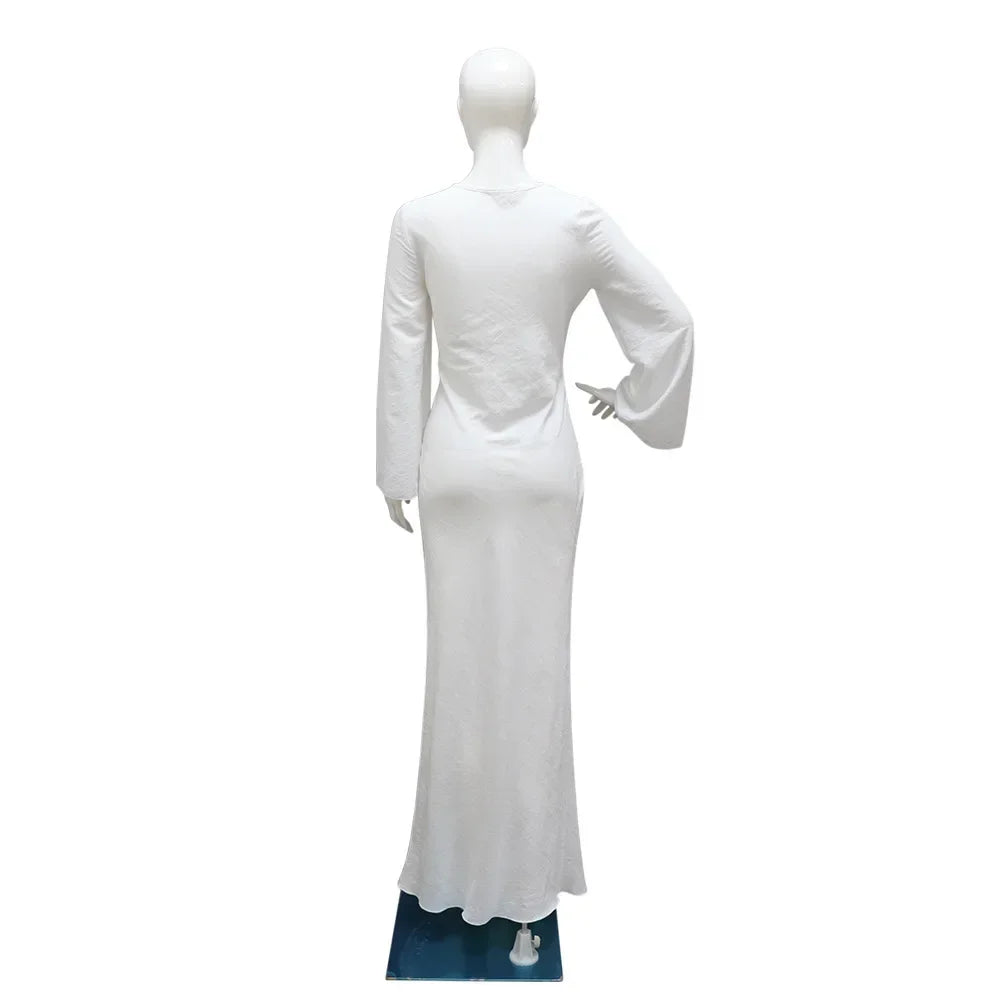 Luxury Tassel Abaya Kaftan Dress