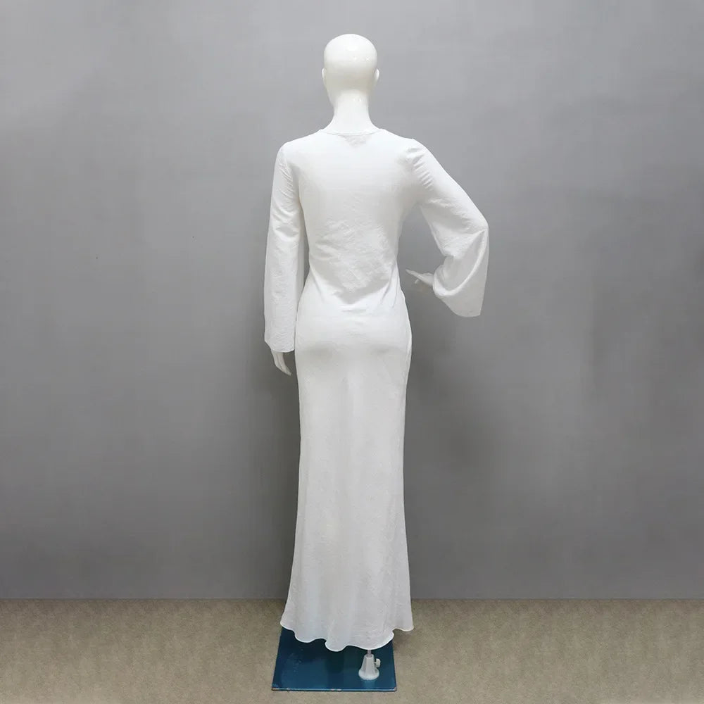 Luxury Tassel Abaya Kaftan Dress