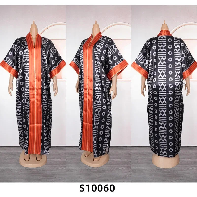 Luxury Dubai Abaya Dress – Moroccan & African Style 2025