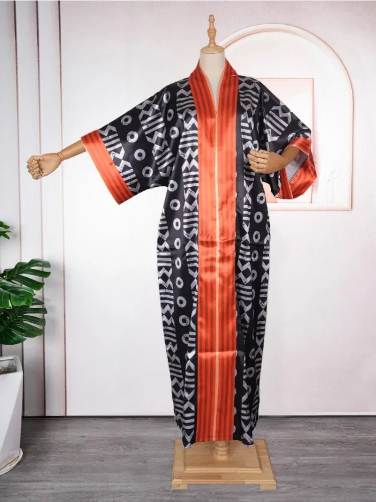 Luxury Dubai Abaya Dress – Moroccan & African Style 2025