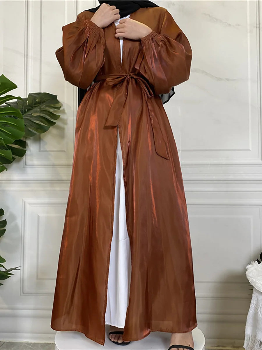 Modest Ramadan Abaya - Purple Kaftan