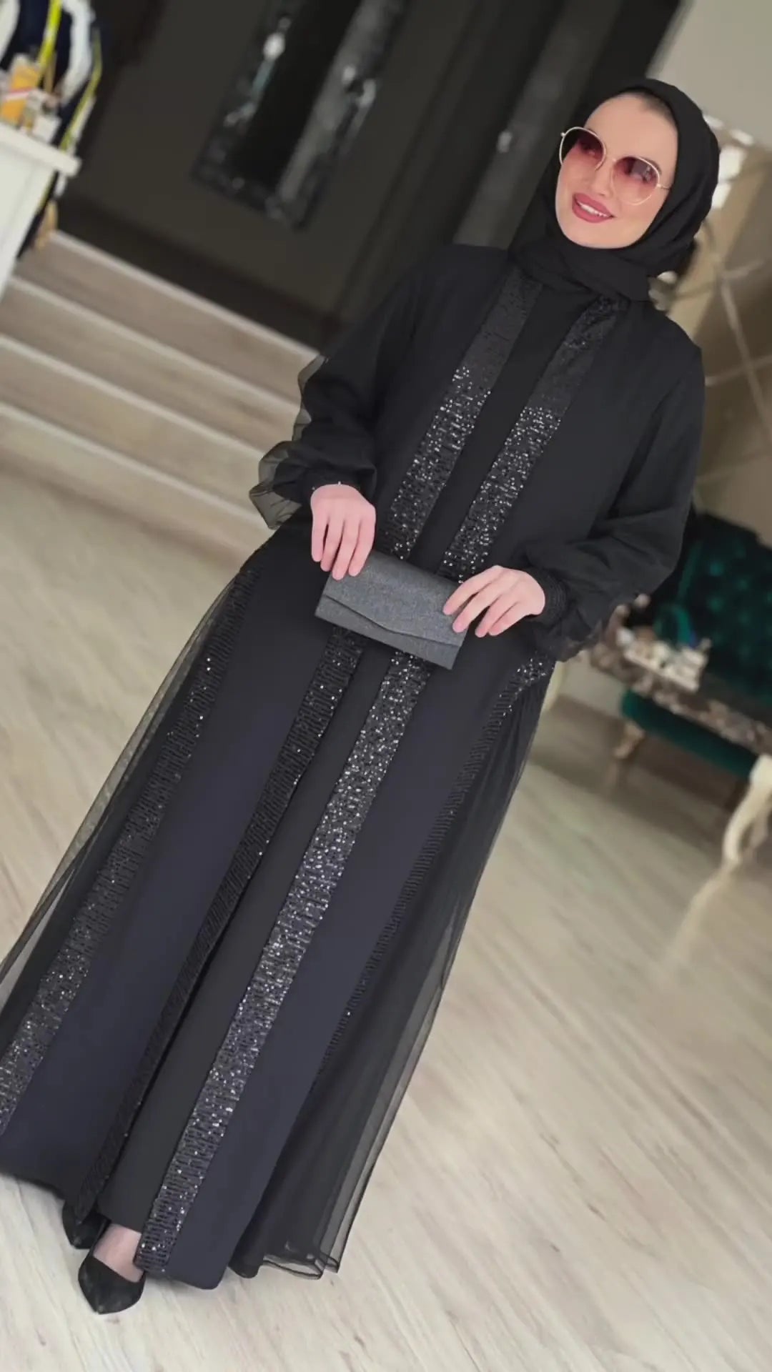 Modest Jalabiya Abaya Dress