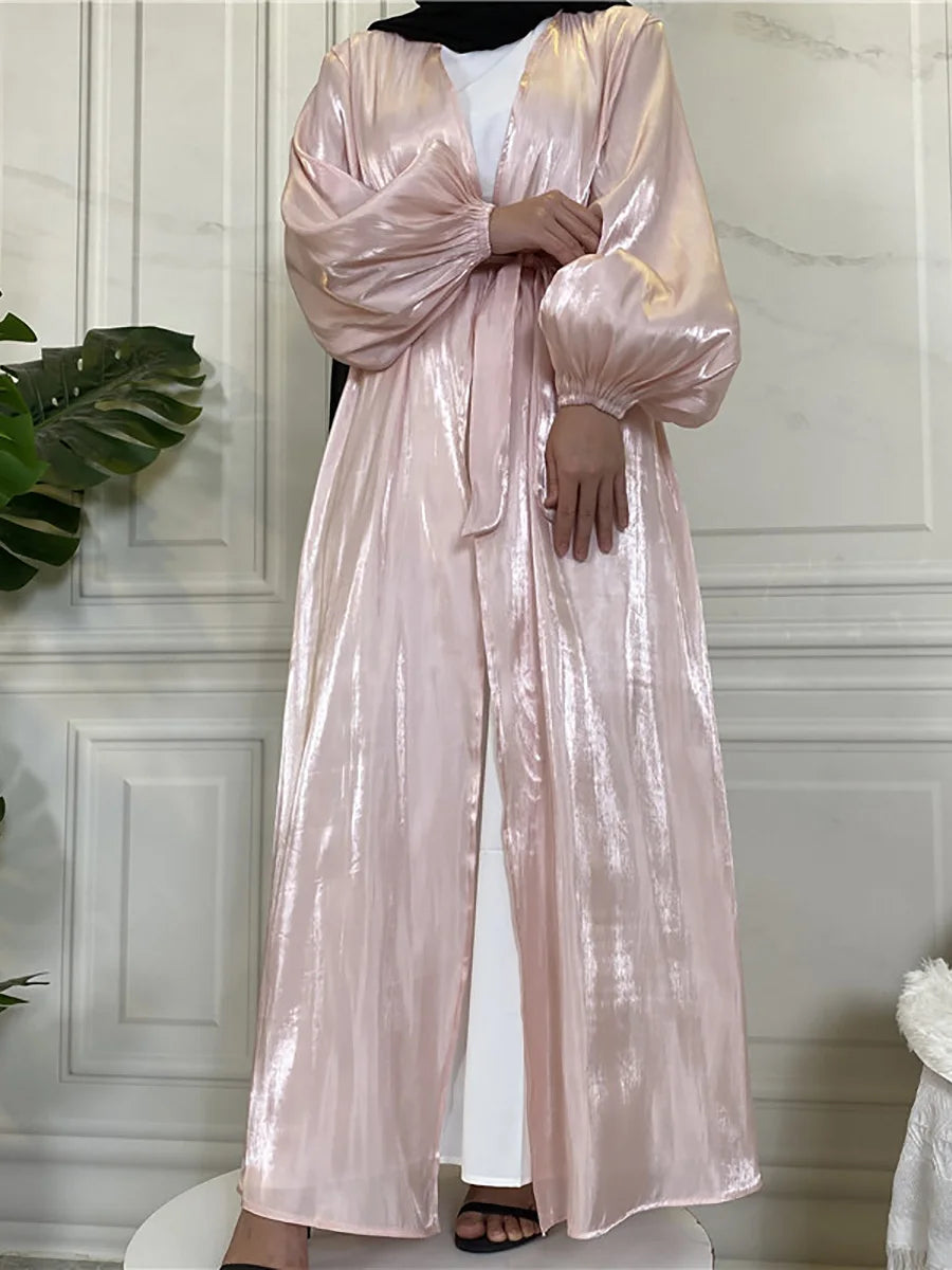Modest Ramadan Abaya - Purple Kaftan