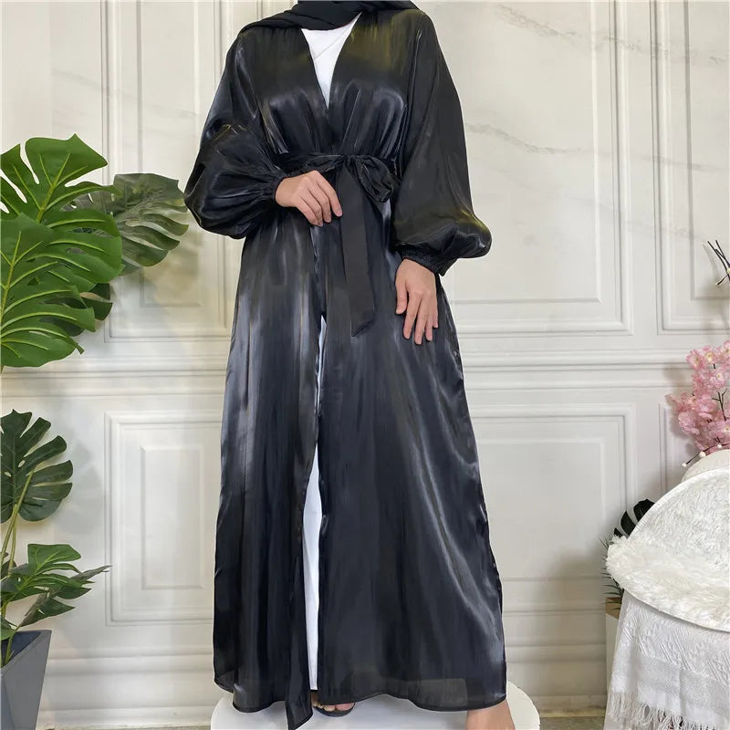 Modest Ramadan Abaya - Purple Kaftan