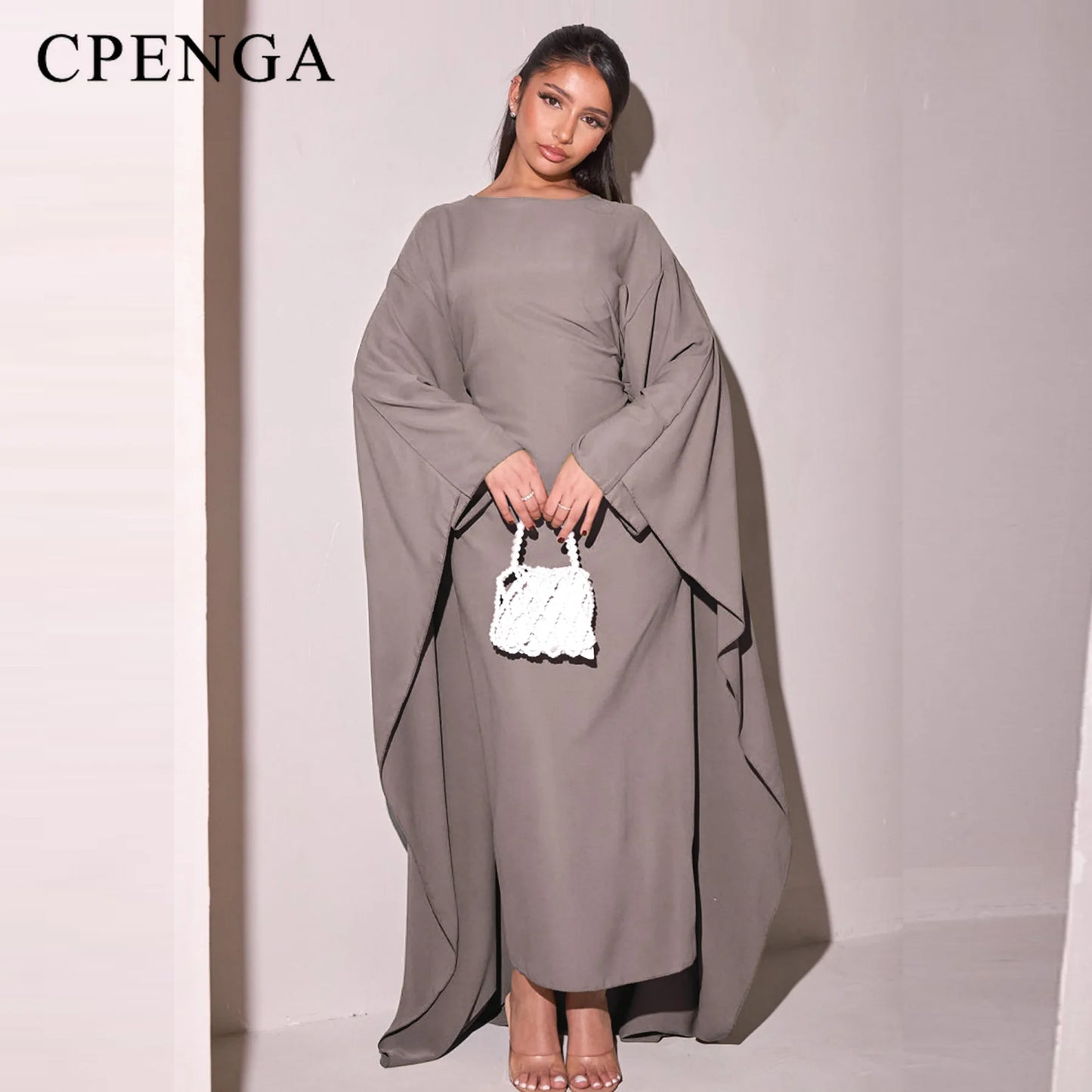 Luxury Satin Dubai Abaya Dress