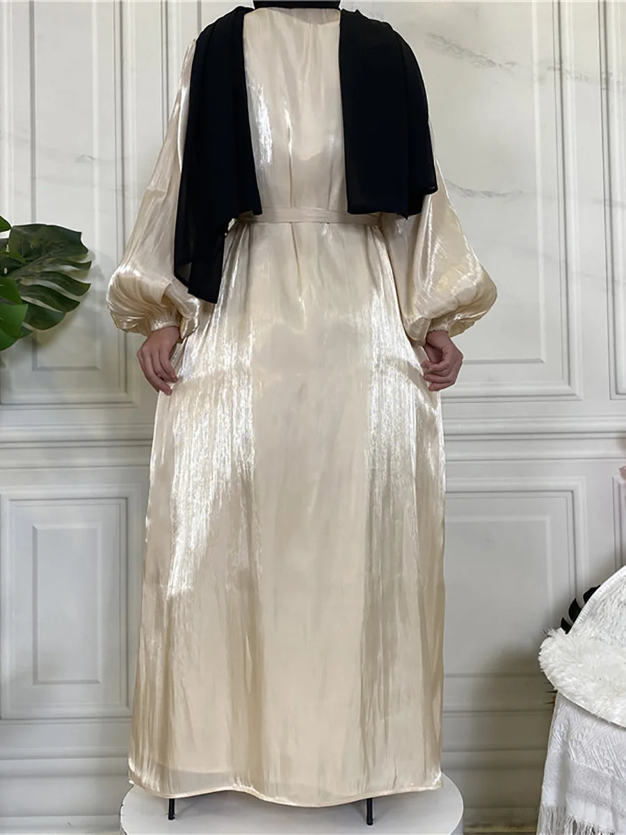 Modest Ramadan Abaya - Purple Kaftan