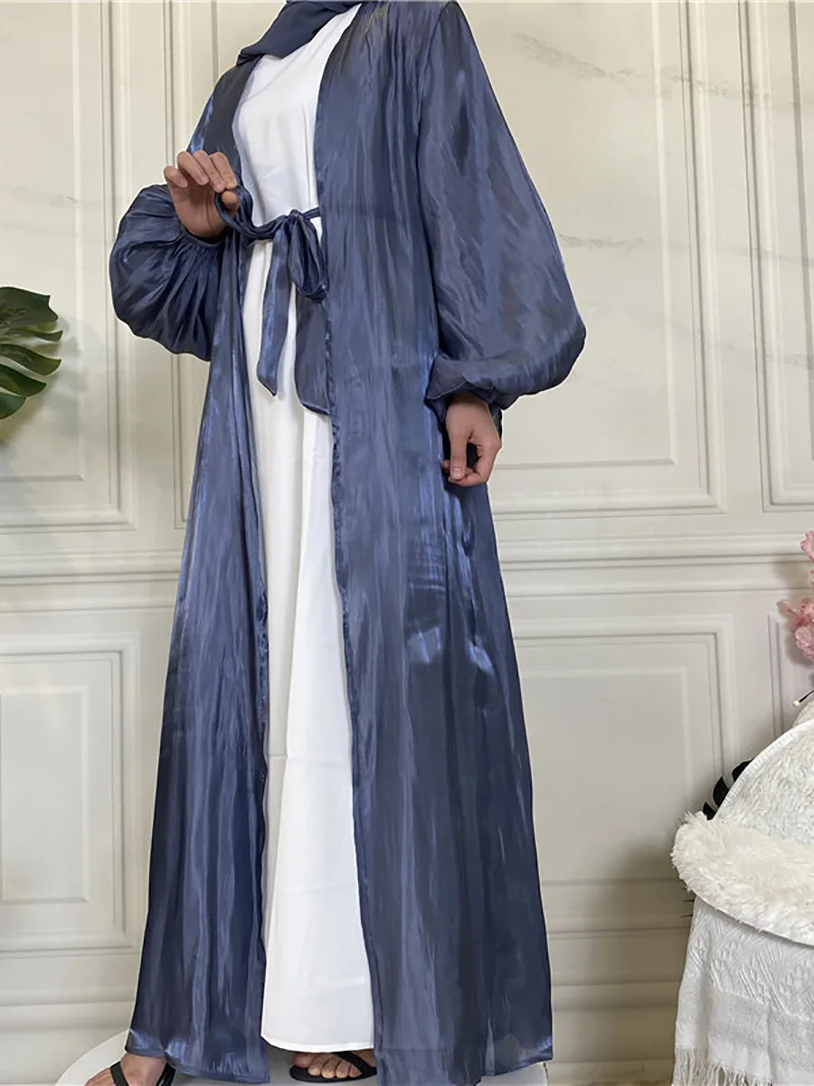Modest Ramadan Abaya - Purple Kaftan