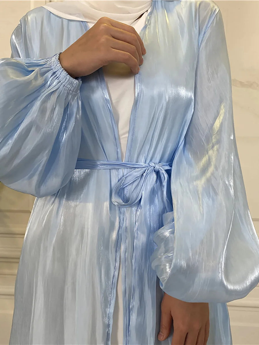 Modest Ramadan Abaya - Purple Kaftan