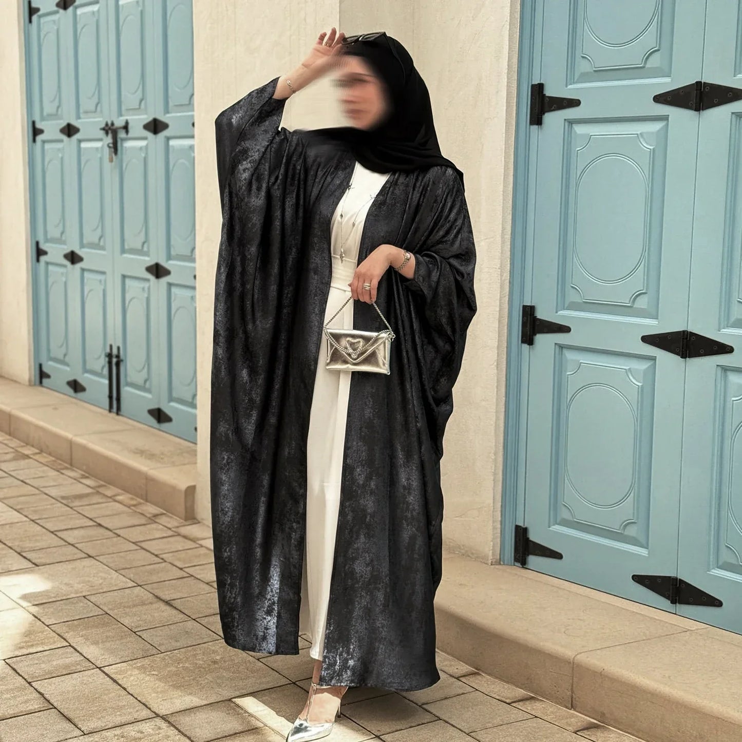 Yara Elegant Inner Dress Abaya - Dubai Turkish Style