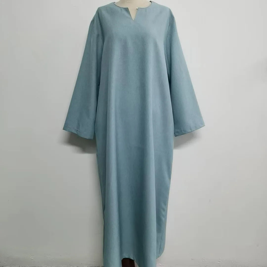 Plain Modest Djellaba Abaya