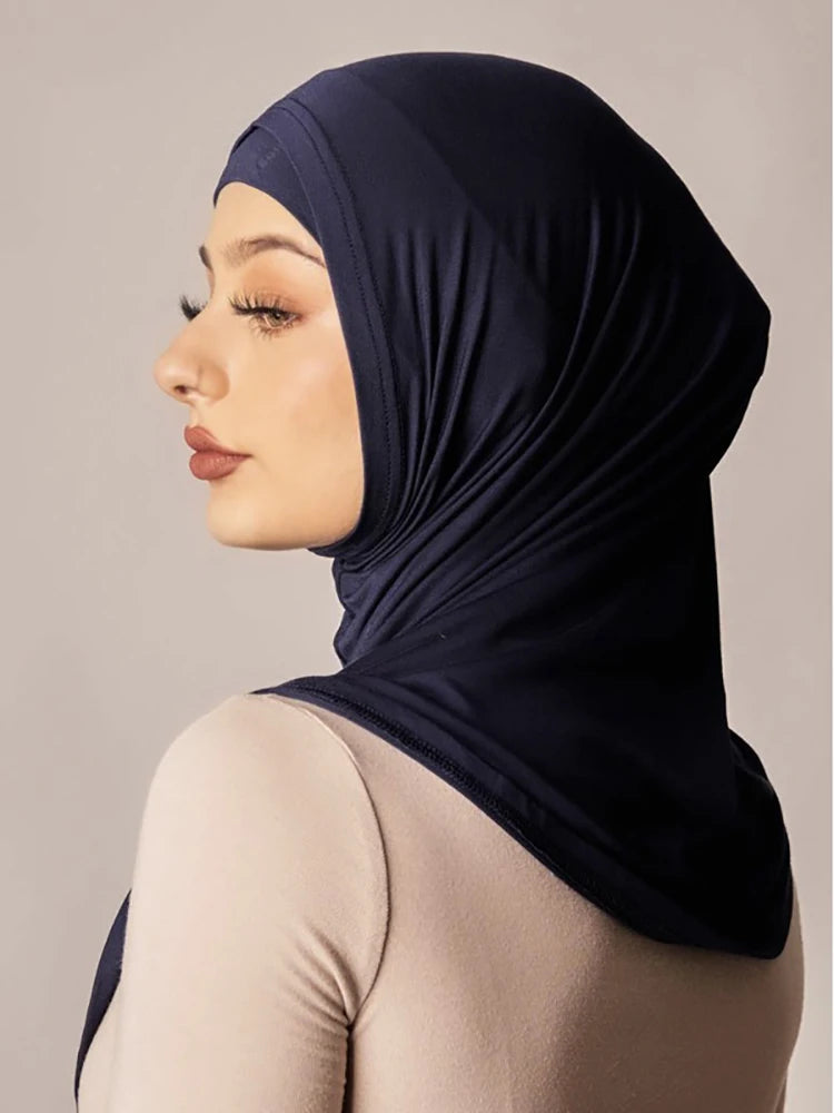Full Coverage Ninja Underscarf – Slip-On Inner Hijab
