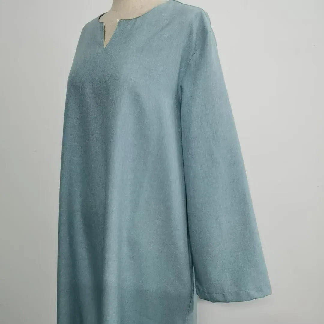 Plain Modest Djellaba Abaya