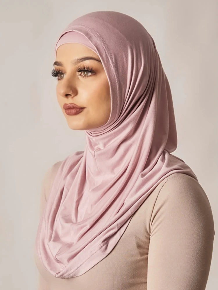 Full Coverage Ninja Underscarf – Slip-On Inner Hijab